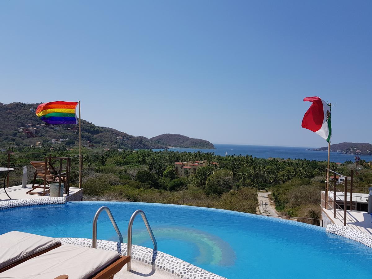 Casa Arcoiris Zihuatanejo B&B Exterior foto